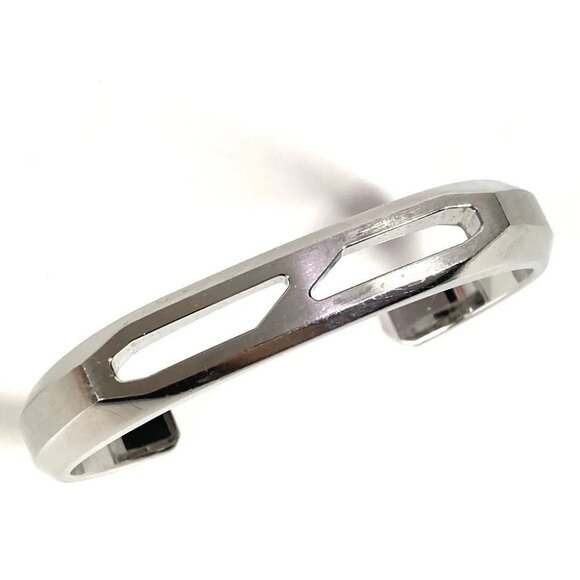 HERMES Delta Cuff Bangle Accessories Bangle SS Silver - Picture 9 of 10